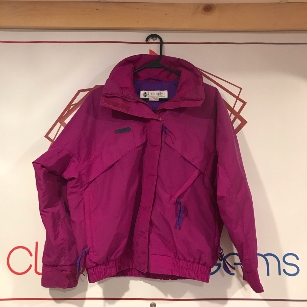Vintage Womens Columbia Sportswear Brand Whirlibird Full Zip 3 in 1Jacket Size M